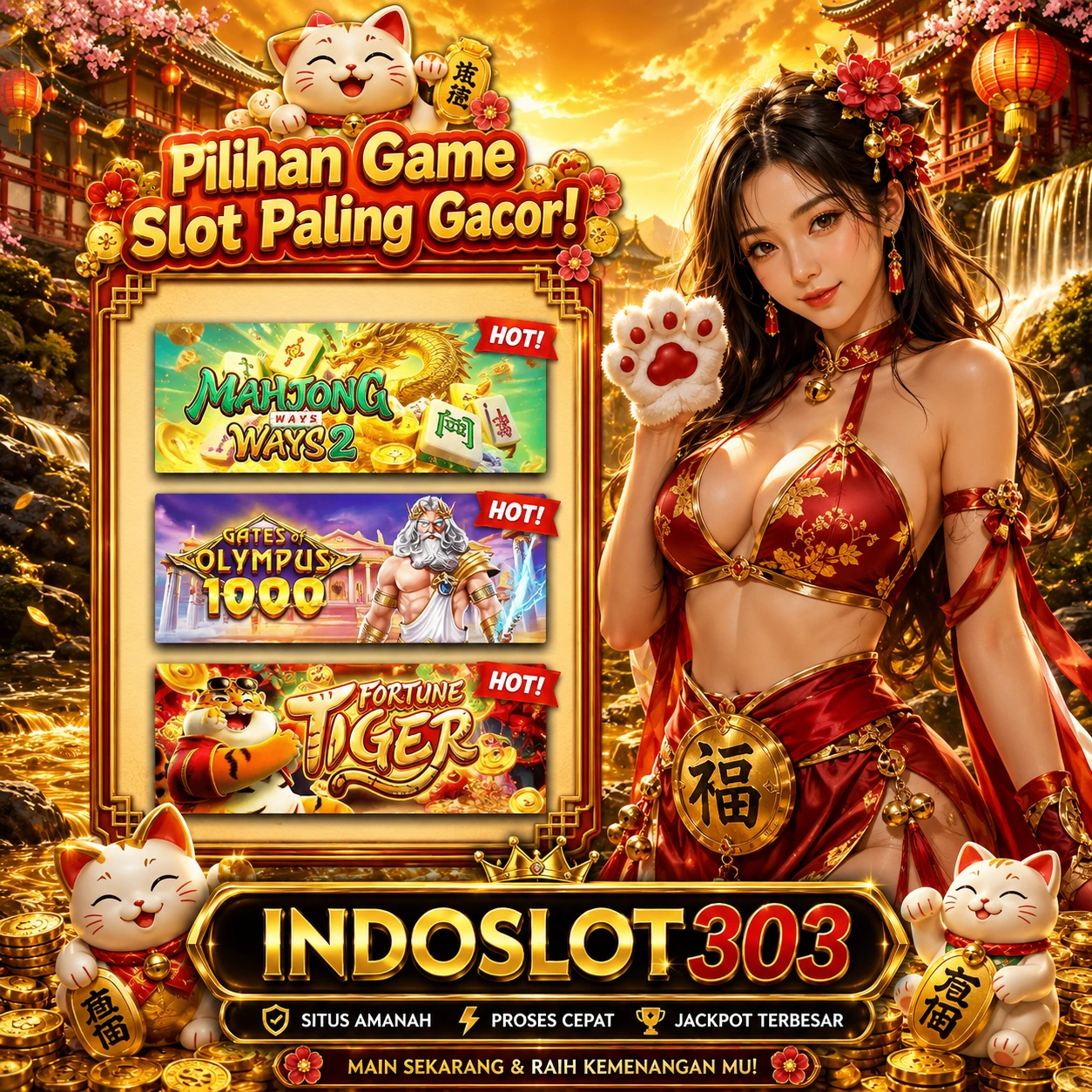 INDOSLOT303: Review Link Situs Game Gacor Terkini Server Jepang