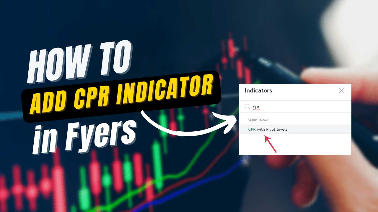 how to add cpr indicator in fyers